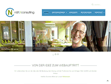 Tablet Screenshot of naef-consulting.ch